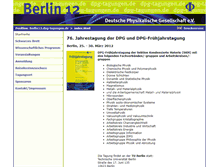 Tablet Screenshot of berlin12.dpg-tagungen.de