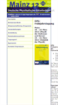 Mobile Screenshot of mainz12.dpg-tagungen.de